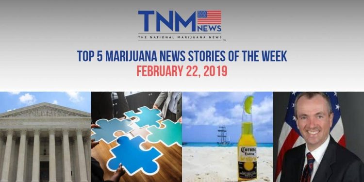 The top 5 trending marijuana news stories of the weed for February 22, 2019