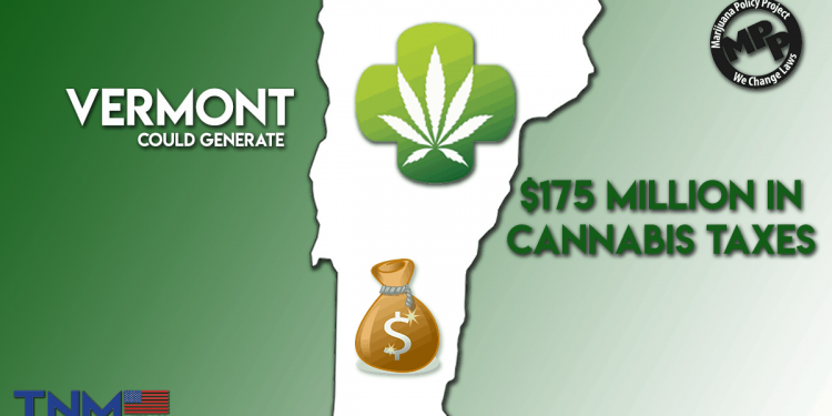 Economic Report Shows Potential For Badly Needed Revenue if Vermont Lawmakers Finalize Passage of Bill to Regulate and Tax Cannabis