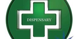 Green cross representing medical marijuana