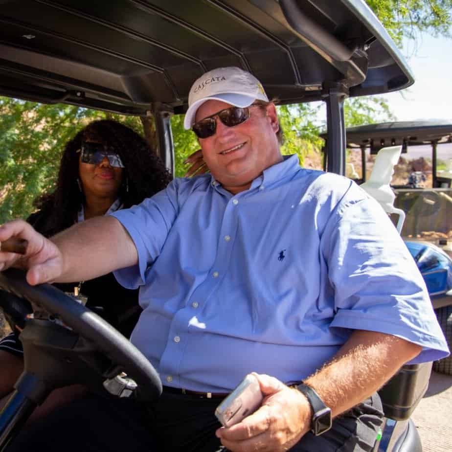 Brian Yauger Golf Cart