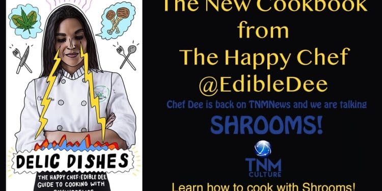 Chef Dee in the House AGAIN! This Time We Are Talking SHROOMS🧠🍄