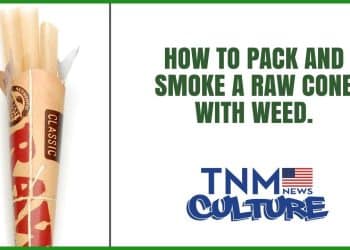 How to Pack RAW Cones with Weed TNMNews | Cannabis Culture