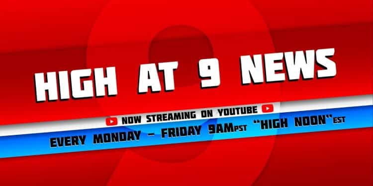 High at 9 News : September 1st 2022