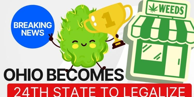 Ohio Votes YES on Issue 2, to Legalize Marijuana for Recreational Use