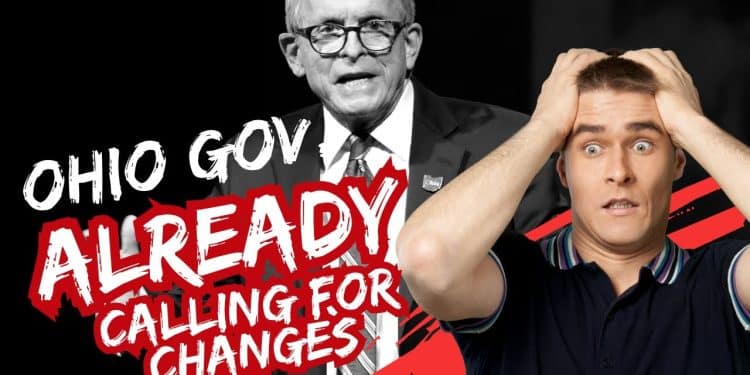 Ohio Gov. Mike DeWine Calls on Legislators to Modify Recreational Marijuana Law