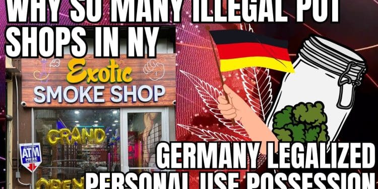 Why Are There Still Illegal Weed Stores All Over the City? | Germany legalises cannabis possession