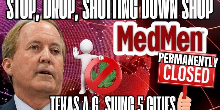 WeHo MedMen store shutters, whispers of receivership swirl | Ken Paxton sues five Texas cities