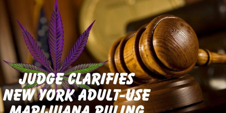 Chaos over NY marijuana law: Judge explains ruling