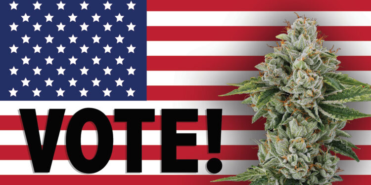 4 States Vote on Cannabis Legalization Tomorrow