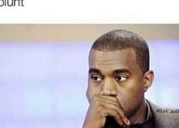 When someone is talking with the blunt