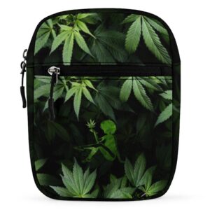 Ganja Goddess Silhouette Small Messenger Stash Bag SHIPPING INCLUDED!