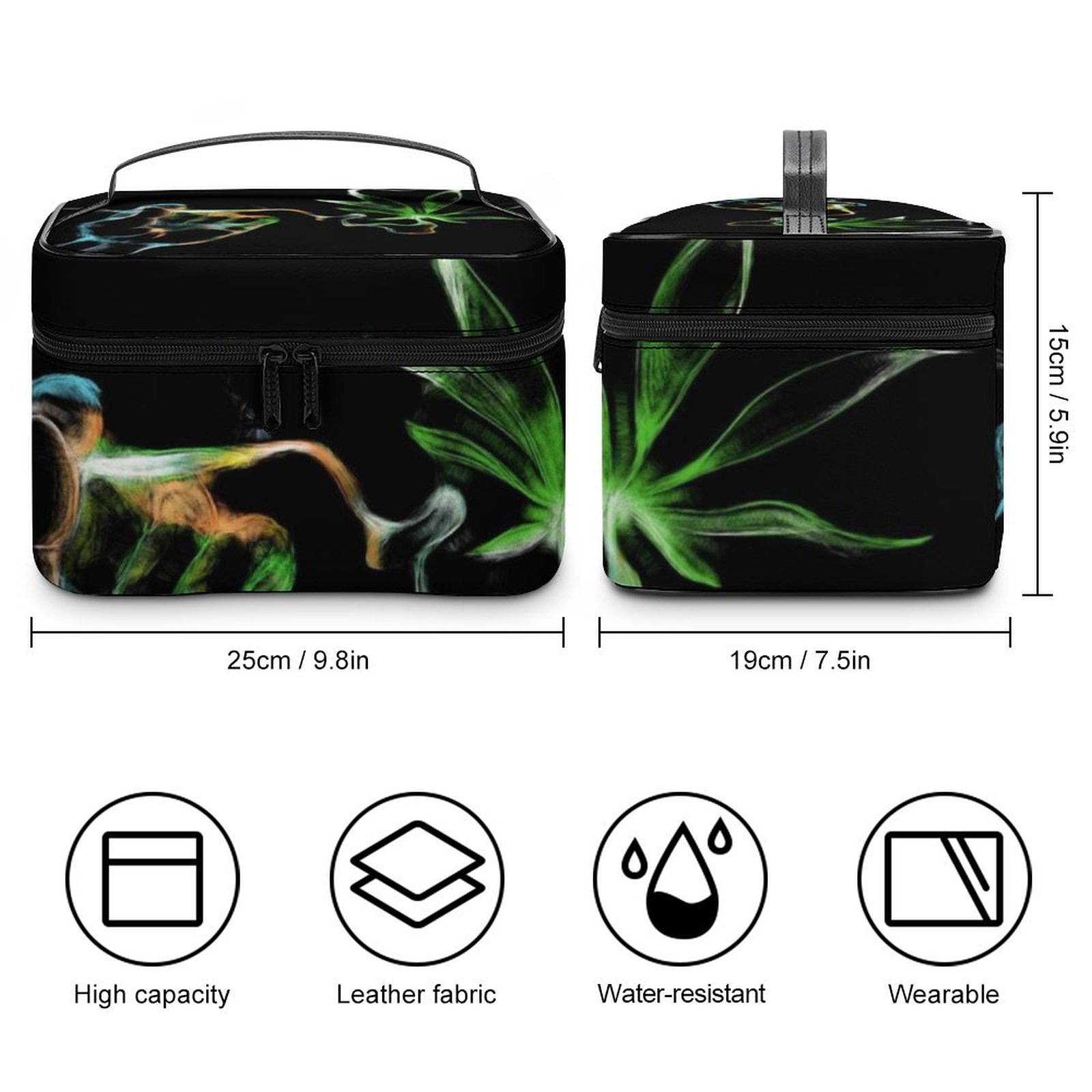 Hand & Leaf stash bag SHIPPING INCLUDED! - Image 2