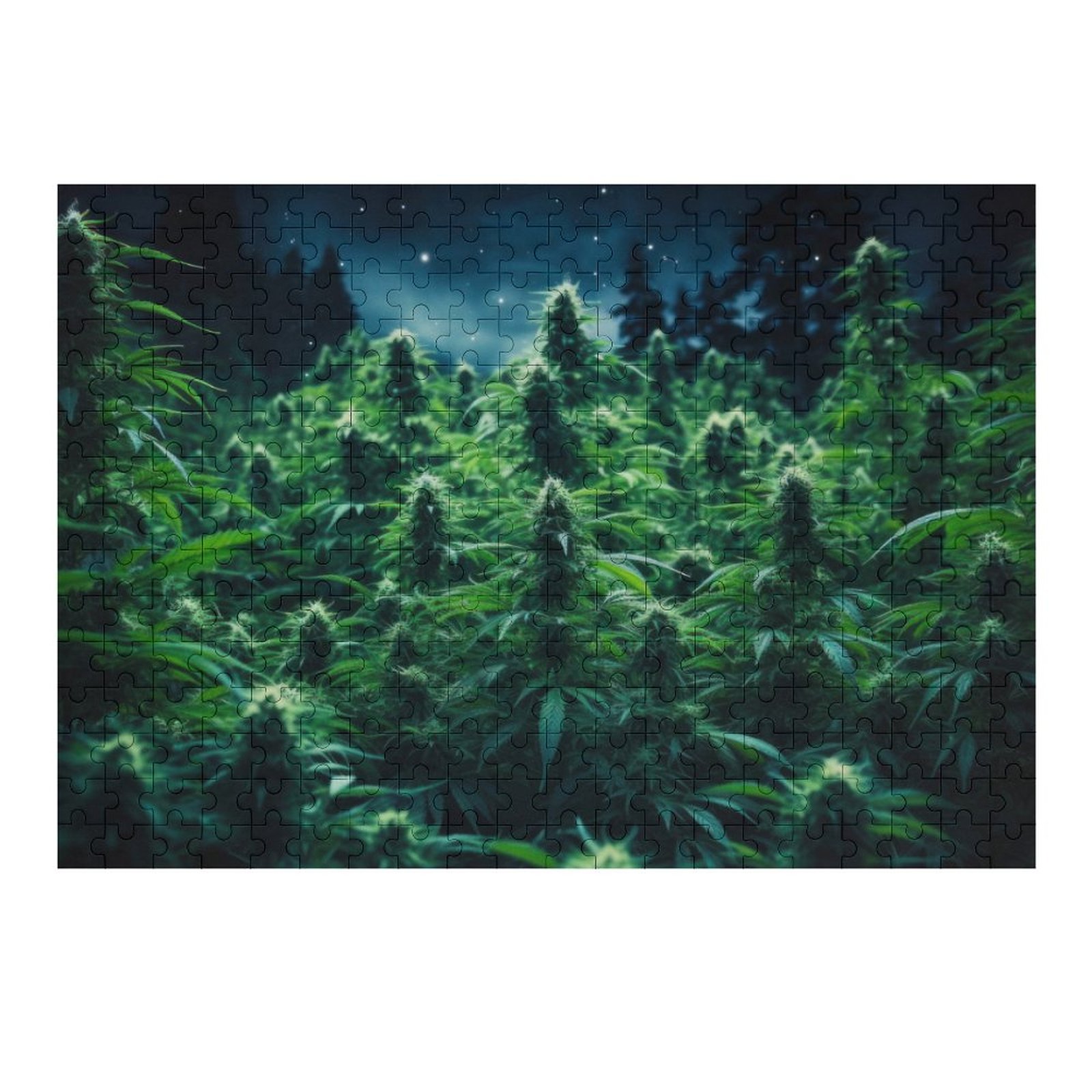 Field of Buds Wooden Picture Puzzle SHIPPING INCLUDED! - Image 3