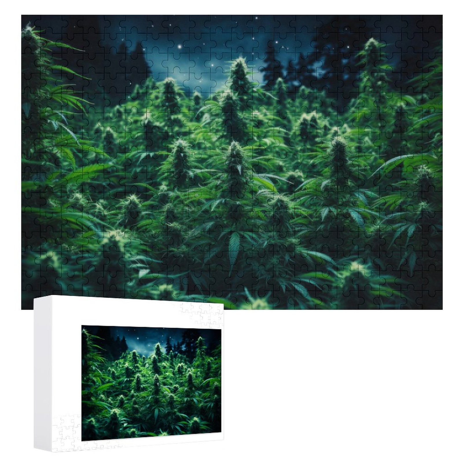 Field of Buds Wooden Picture Puzzle SHIPPING INCLUDED! - Image 7