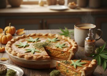 Cannabis Infused Pumpkin Pie