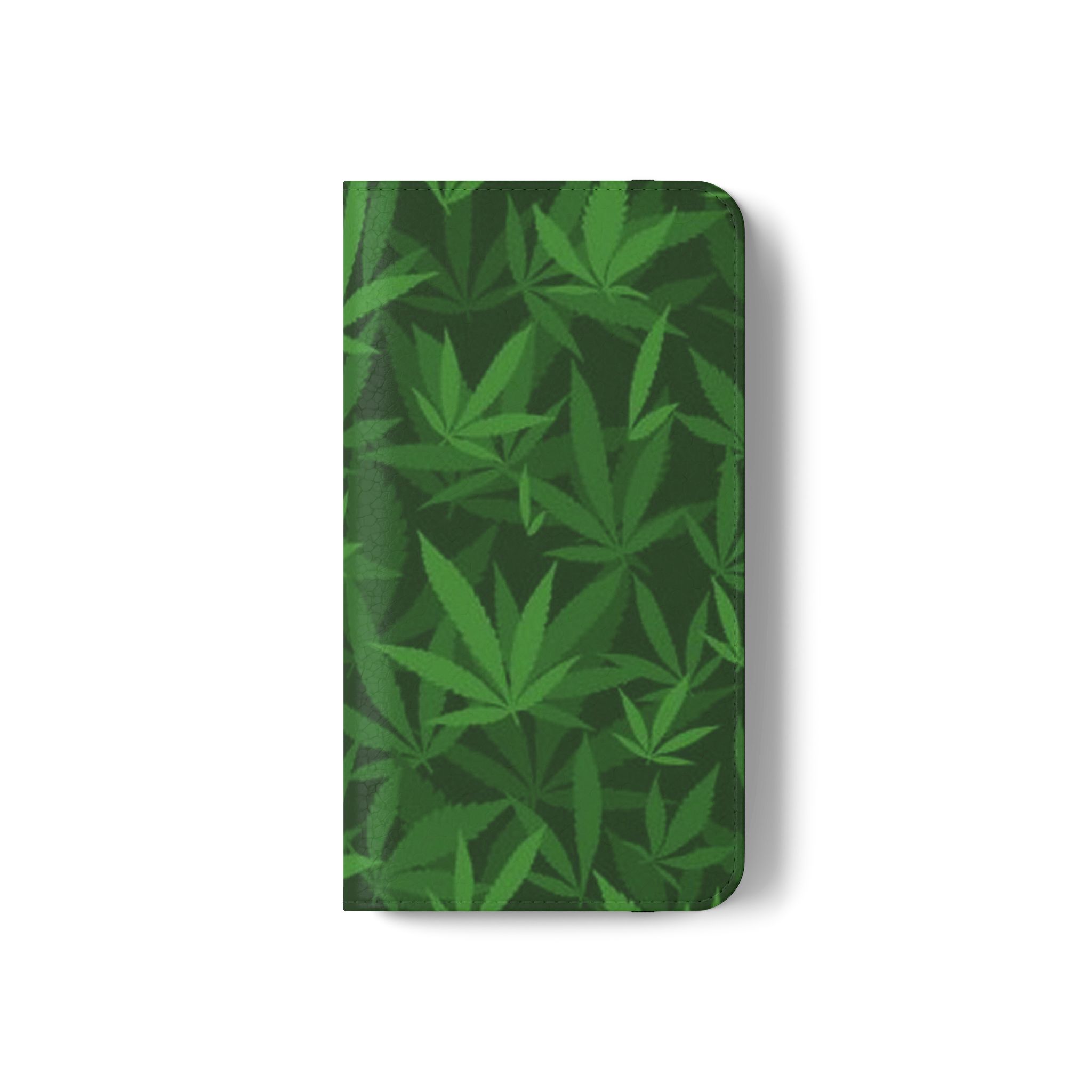 MJ Leaf Flip Cases - Stylish Phone Wallet, Unique Gift for Nature Lovers, Eco-Friendly Accessory - Image 3