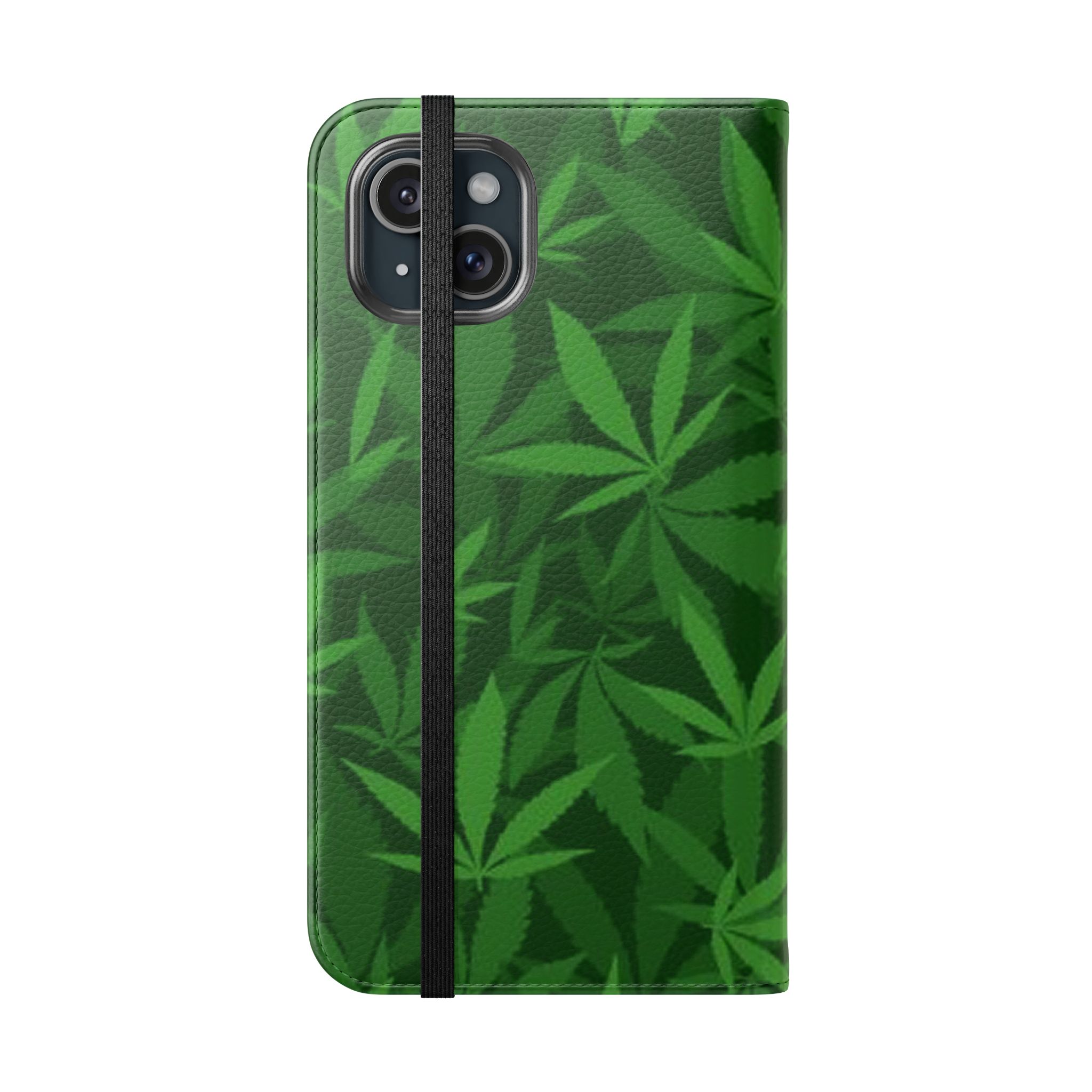 MJ Leaf Flip Cases - Stylish Phone Wallet, Unique Gift for Nature Lovers, Eco-Friendly Accessory - Image 95