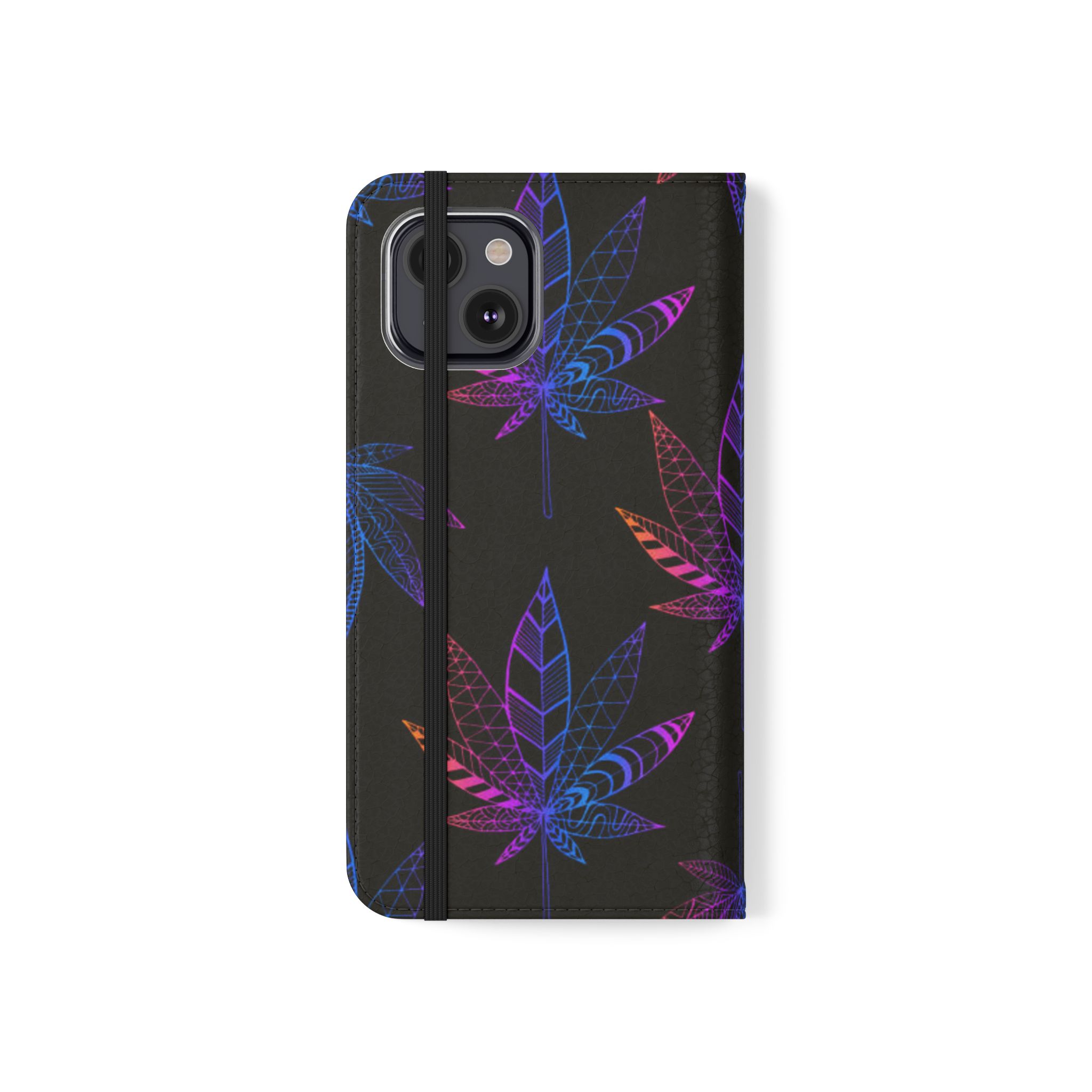 Vibrant Leaf Flip Cases - Stylish Phone Wallet, Unique Gift for Nature Lovers, Eco-Friendly Accessory - Image 16