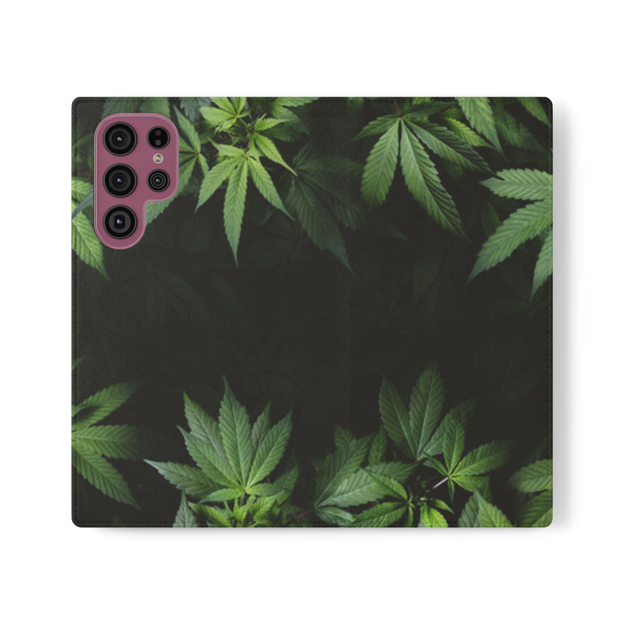 Beautiful Leaf Flip Cases - Stylish Phone Wallet, Unique Gift for Nature Lovers, Eco-Friendly Accessory - Image 9