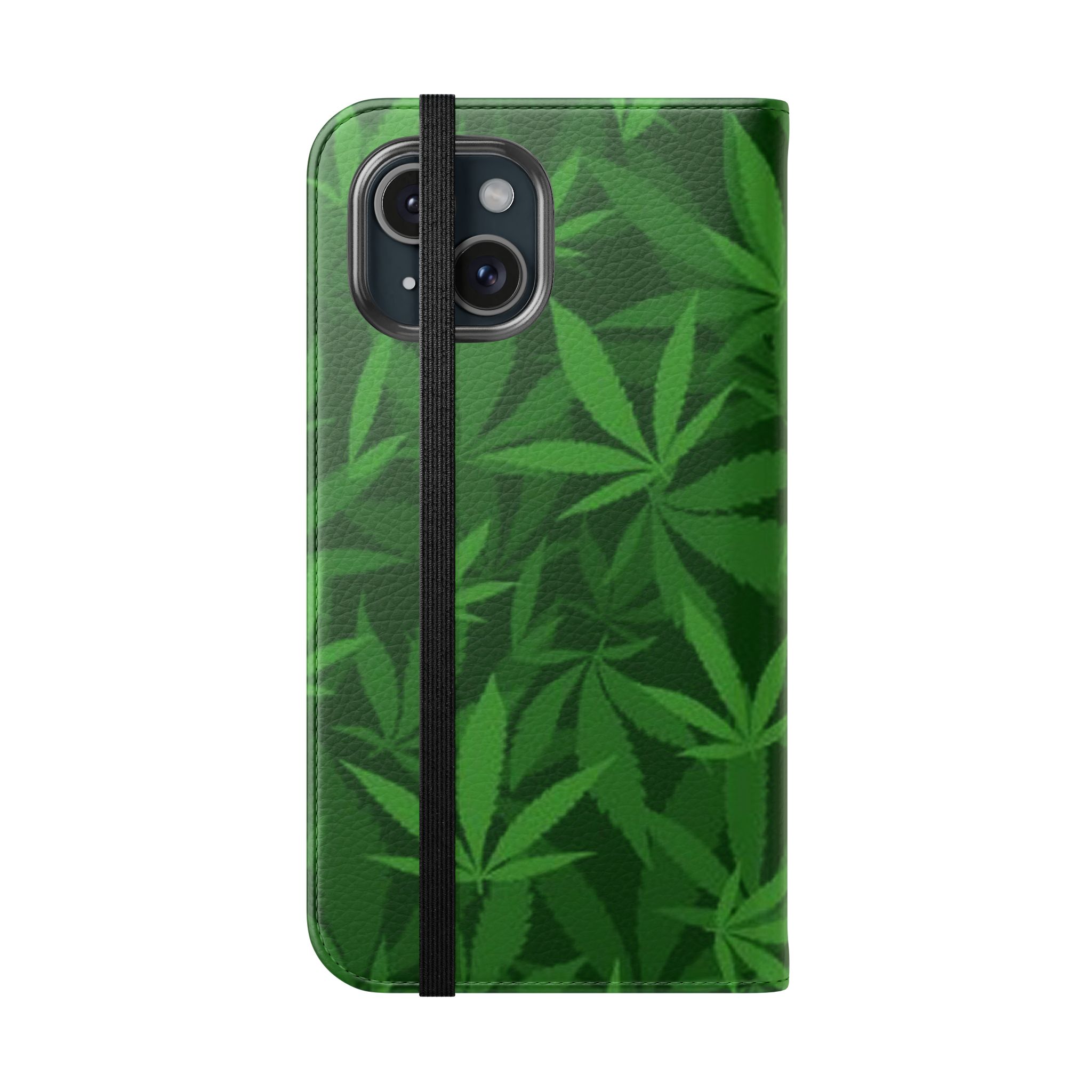MJ Leaf Flip Cases - Stylish Phone Wallet, Unique Gift for Nature Lovers, Eco-Friendly Accessory - Image 87