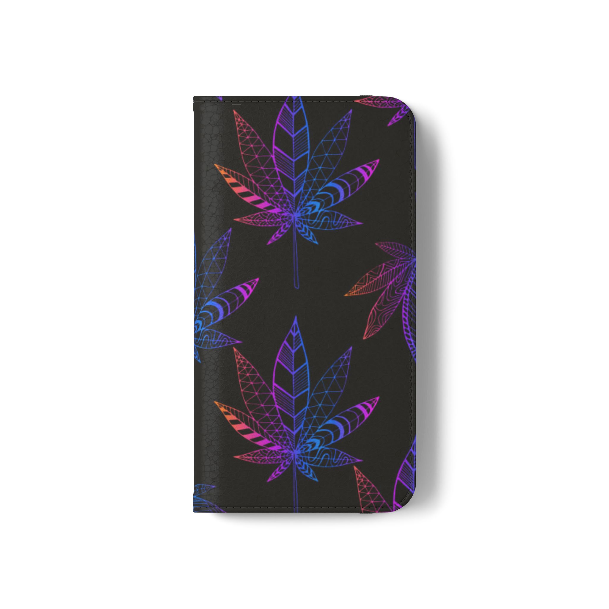 Vibrant Leaf Flip Cases - Stylish Phone Wallet, Unique Gift for Nature Lovers, Eco-Friendly Accessory - Image 15