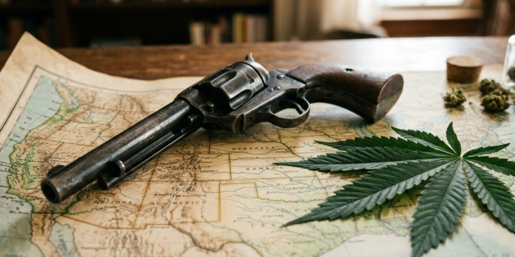 Justice Department Brief Urges SCOTUS To Uphold Federal Gun Ban for Cannabis Consumers